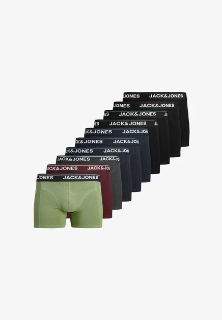 Мужские боксеры Jack & Jones, 10 шт., разноцветные