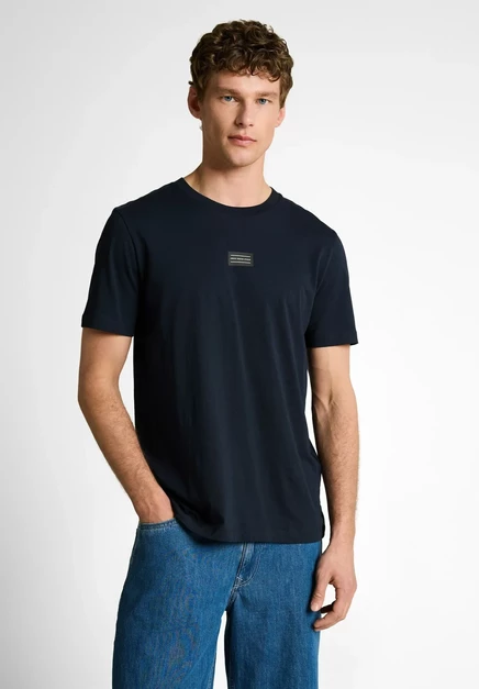 Мужская футболка Tom Tailor Denim Basic, синяя