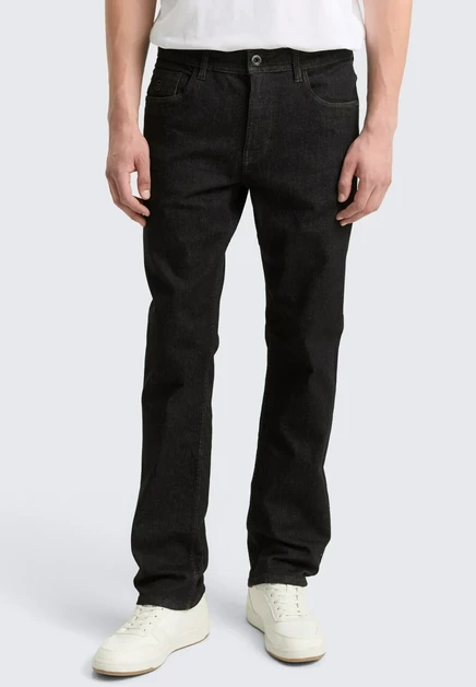 Мужские джинсы Tom Tailor Marvin Straight Fit, черные