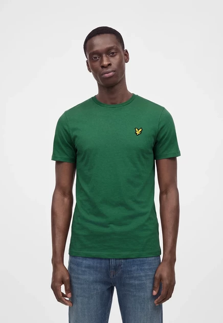 Мужская футболка Lyle & Scott Plain, зеленая