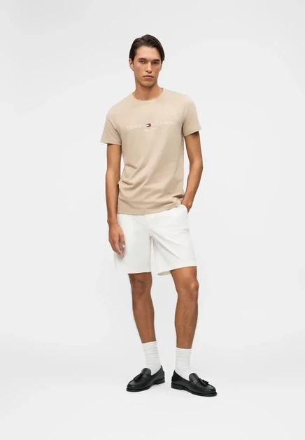 Мужские шорты Tommy Hilfiger Dover 8″, кремовые
