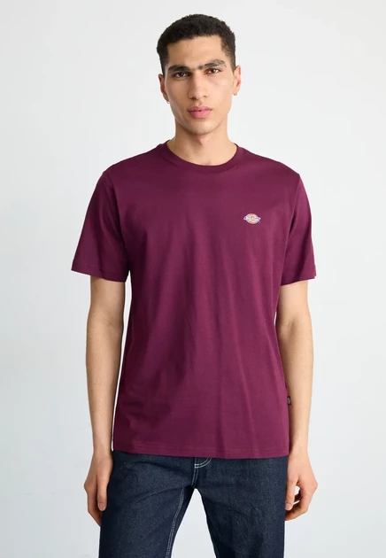Мужская футболка Dickies Mapleton, оливковая/бордовая