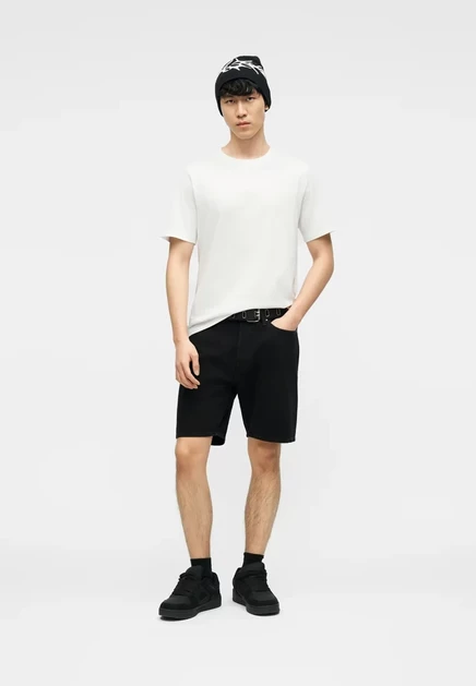 Мужская базовая футболка Jack & Jones Catskills, белая