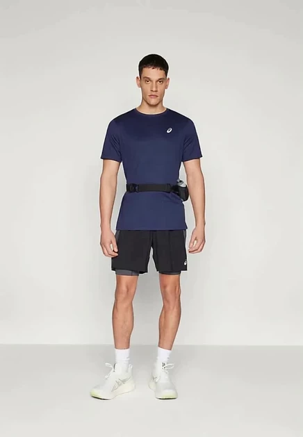 Мужская спортивная футболка Asics CORE, кремово-синяя