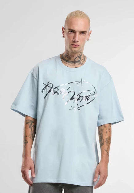 Мужская футболка Karl Kani Authentic Star Logo, голубая