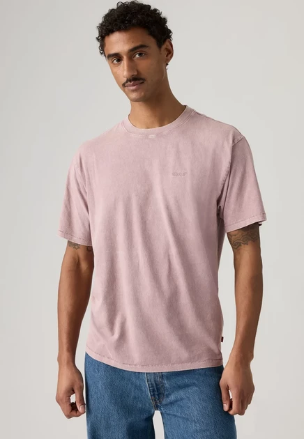 Levi's® TAB VINTAGE TEE - Print T-shirt - mineral black stones throw