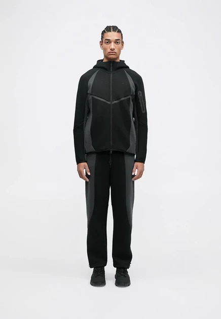 Мужские спортивные брюки Nike Tech FLC, черные/антрацитовые
