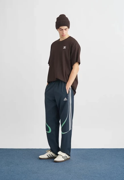 Мужские спортивные брюки adidas Originals TEAMGEIST, белые