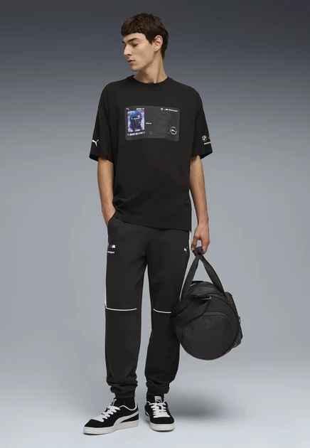Мужские спортивные брюки Puma BMW Motorsport, черные