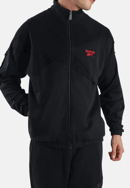 Мужская флисовая куртка Reebok, черная