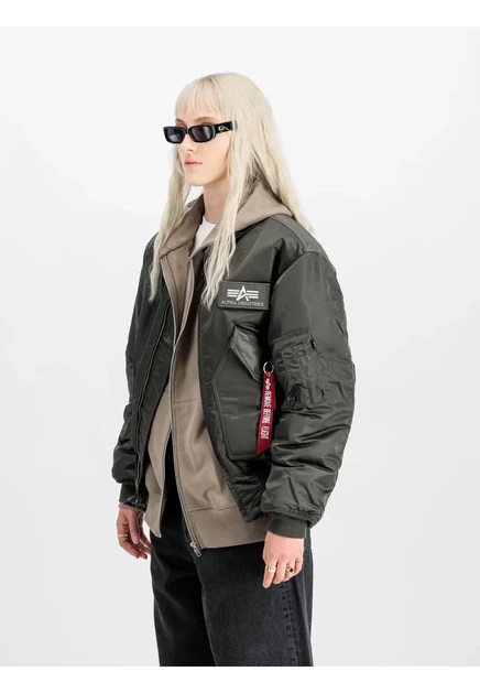 Унисекс-бомбер Alpha Industries CWU-45, серый