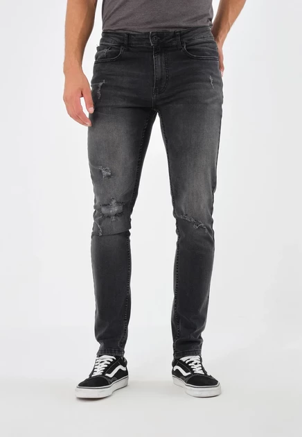 Мужские джинсы Pier One by Zalando, черный деним