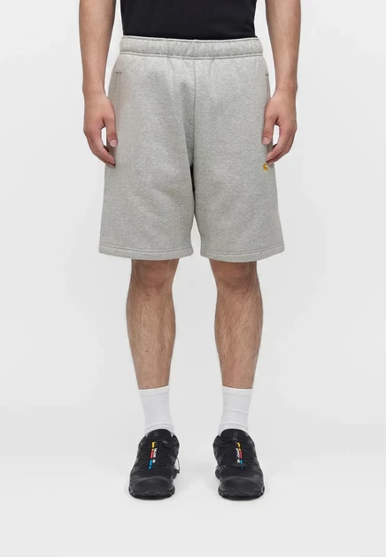 Мужские шорты Carhartt WIP Chase, серо-золотистые
