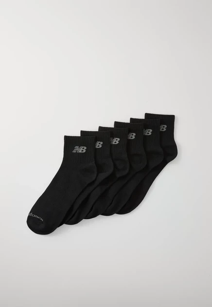 Унисекс носки New Balance Basic, 6 пар, черные