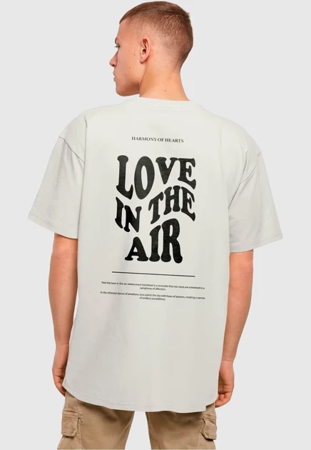 Мужская футболка Merchcode Love in the Air, серая