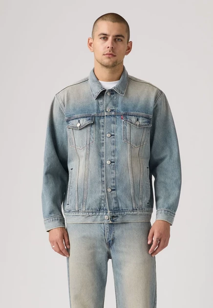 Мужская джинсовка Levi's Relaxed Fit Trucker, синяя