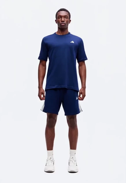Мужские шорты adidas Sportswear 3 Stripes, сине-белые