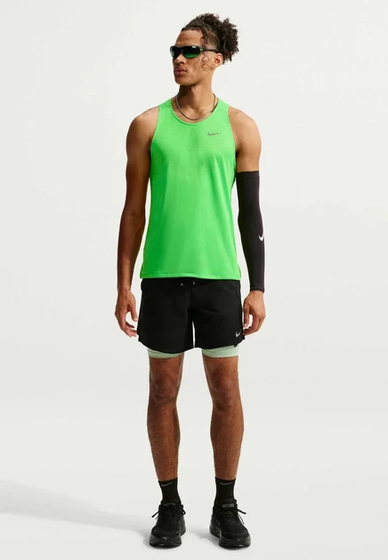 Мужская майка Nike Performance Stride, зеленая