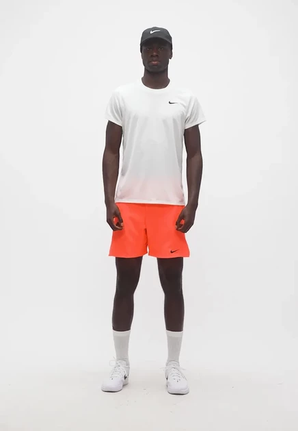 Мужские шорты NikeCourt Victory, красно-черные
