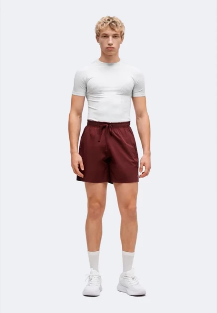 Мужские спортивные шорты Pier One Sport, бордовые