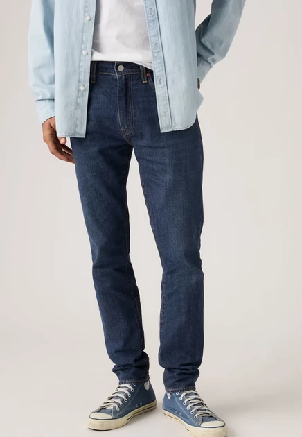 Мужские джинсы Levi's 512 Slim Taper, зауженные, голубые