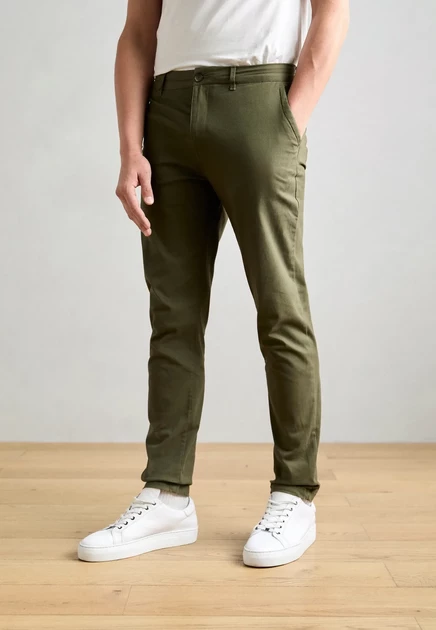 Мужские брюки чинос Scotch & Soda Stuart Slim Fit, хаки