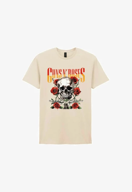Мужская футболка Rockshirts Guns N' Roses, белая