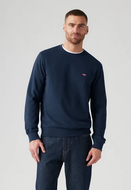 Мужской свитшот Levi's The Original HM Crew, тёмно-синий
