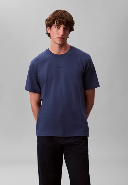 Мужская футболка Calvin Klein Stretch Nano Tee, темно-синяя