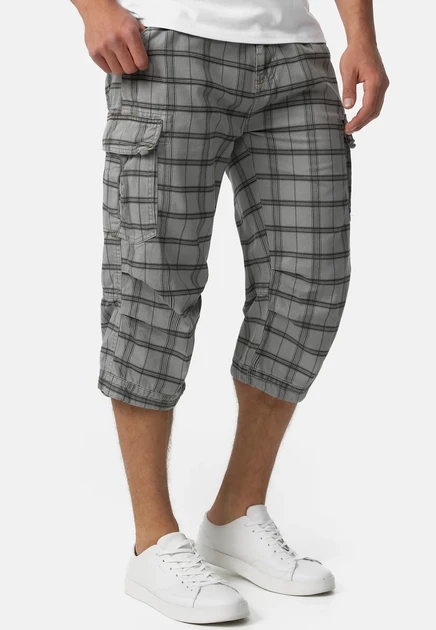 Мужские джинсовые шорты Indicode Jeans Nicolas, серые
