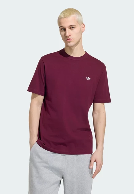 Мужская футболка adidas Originals LOO31, бордовая