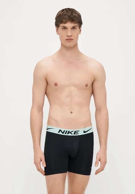 Мужские боксеры Nike 3 пары, черный/мятный/синий/зеленый