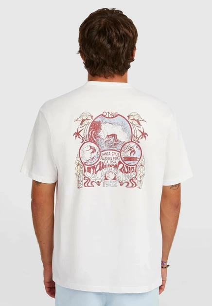 Мужская футболка O'Neill GRAPHIC-TEES, белая