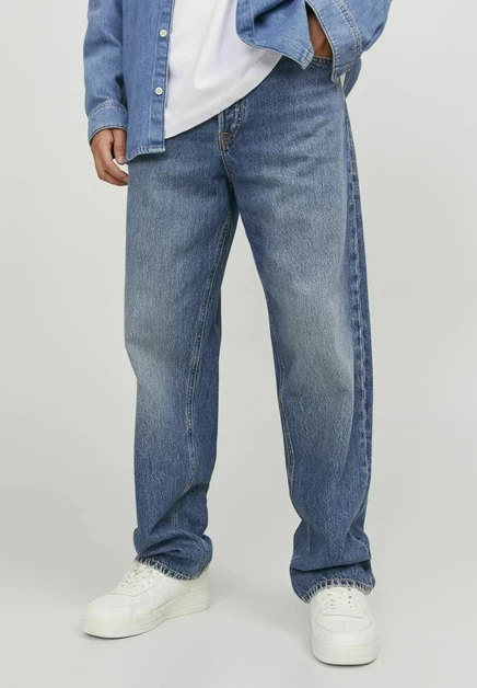 Мужские свободные джинсы Jack & Jones Eddie, синие