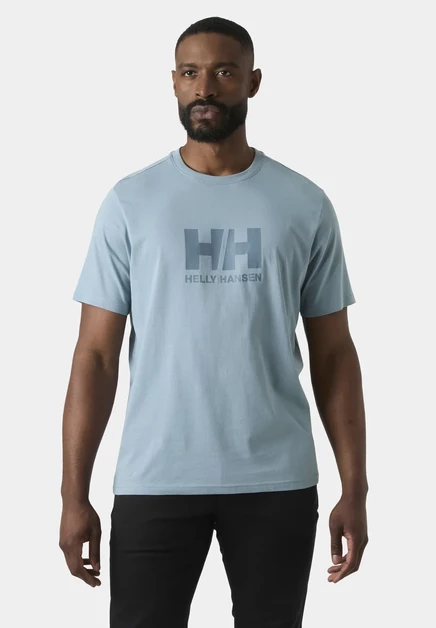 Мужская футболка Helly Hansen Logo 3.0, синяя