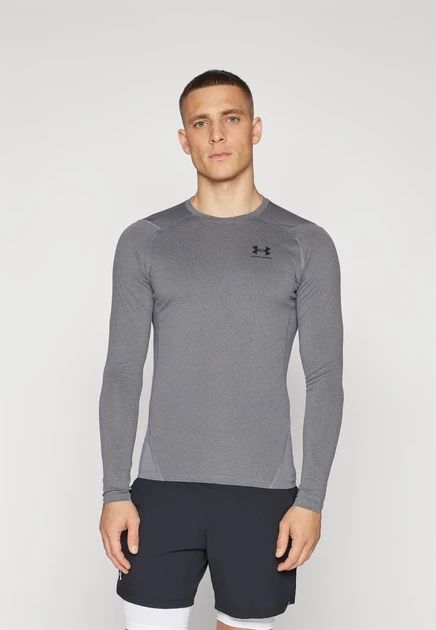 Мужской лонгслив Under Armour HEATGEAR, темно-синий/черный
