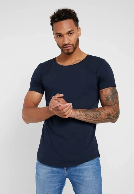 Мужская футболка Lee Shaped Tee, тёмно-синяя
