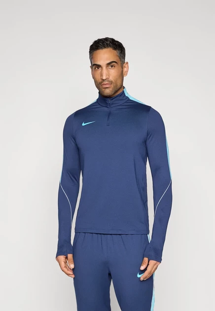 Мужская футбольная кофта Nike Performance, темно-синяя