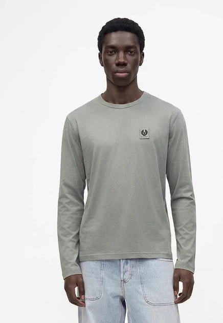 Мужской лонгслив Belstaff, серо-белый