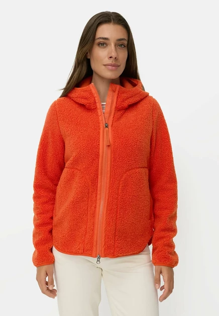 Женская флисовая куртка Camel Active Teddy, тыквенная