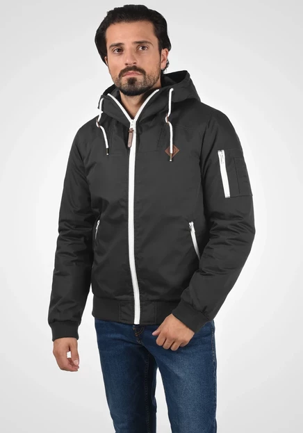 Мужская куртка Solid Tilly Hooded, темно-серая