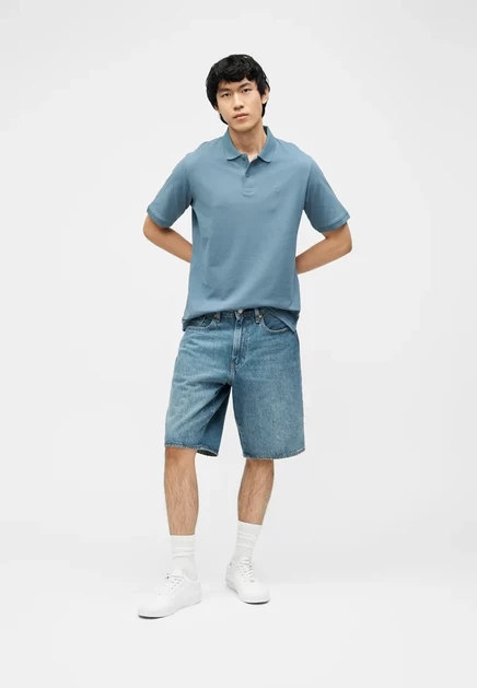 Мужское поло Jack & Jones 2766660, белое, синее