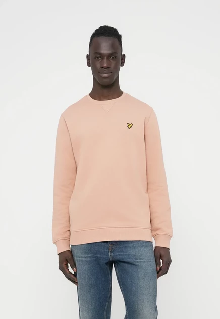 Мужской свитшот Lyle & Scott Crew Neck, бежевый