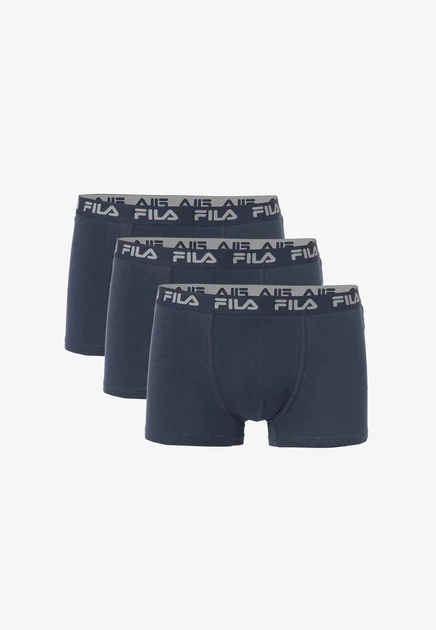 Fila BOXER 3 PACK - Trunks - anthracite black navy