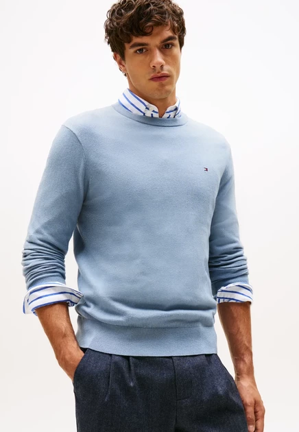 Мужской джемпер Tommy Hilfiger, ярко-синий
