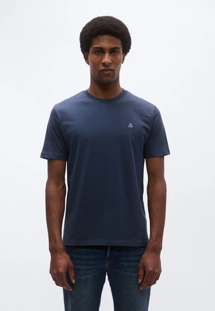 Мужская футболка Marc O'Polo Logo Print, лунного цвета