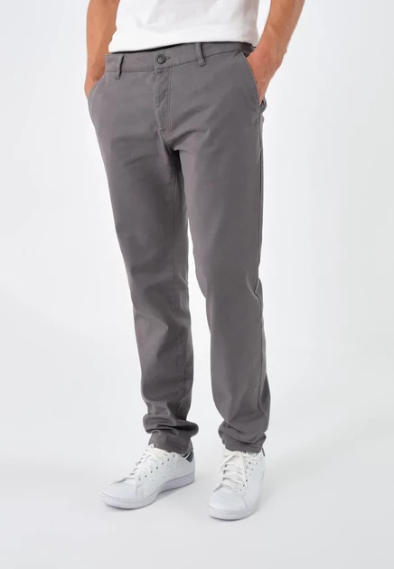 Мужские брюки-чинос Pier One by Zalando, темно-серые