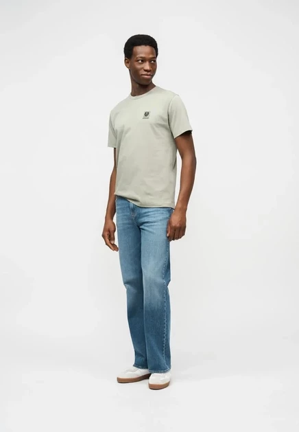Мужская футболка Belstaff Basic, оливковая