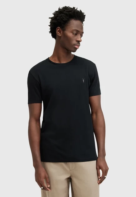 Мужская футболка AllSaints Tonic Crew, черная