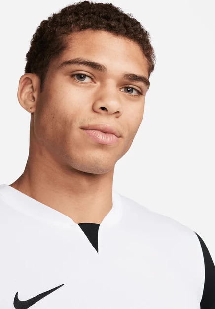 Мужская спортивная футболка Nike Performance Trophy V, бело-черная